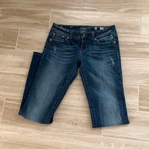 Miss Me boot cut blue jeans